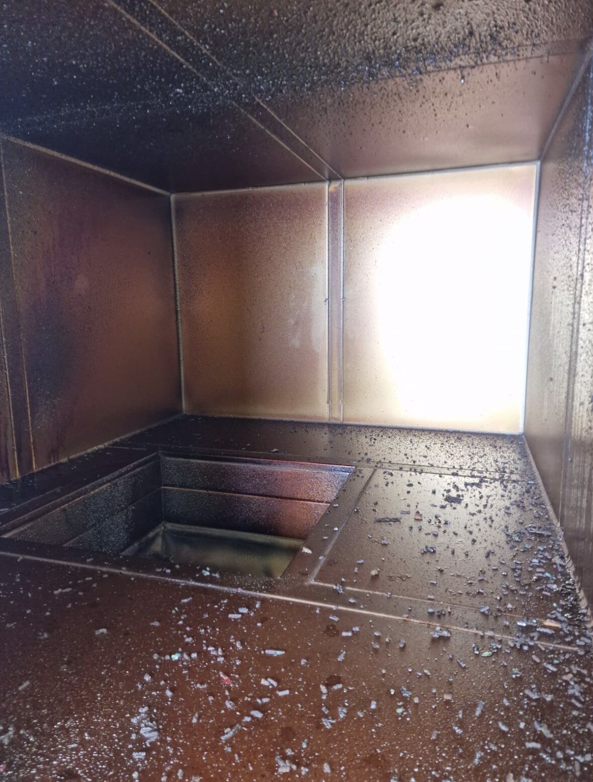 Galley Grease Extraction · Las Palmas pre clean, photographed by Deduct Ltd