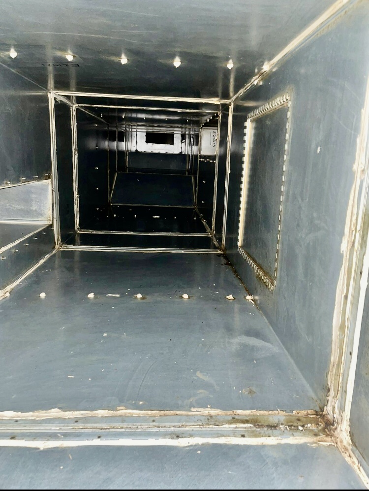 Kitchen Grease Extraction post clean, photographed by Deduct Ltd