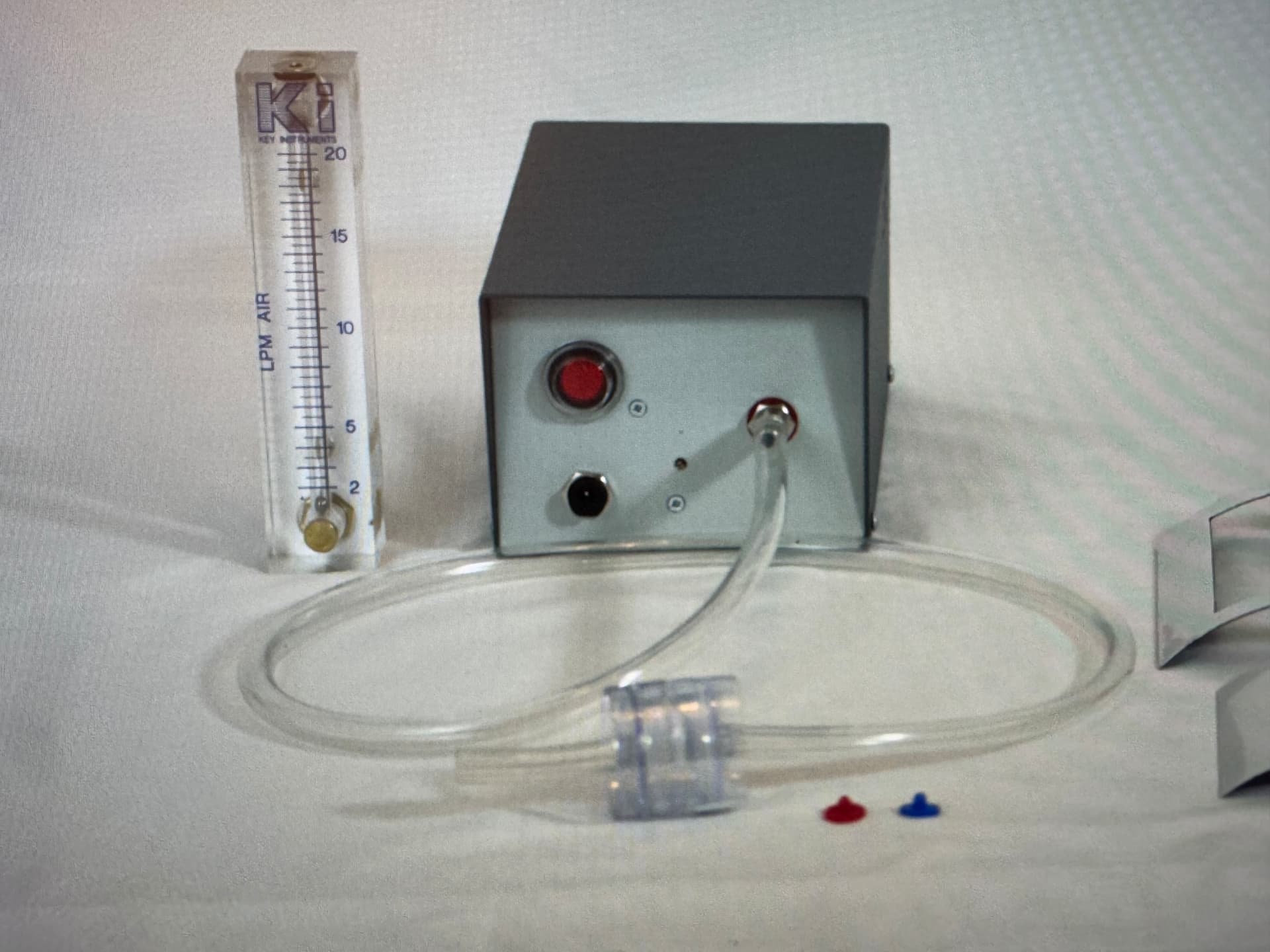 Test equipment used to verify post-clean ductwork condition