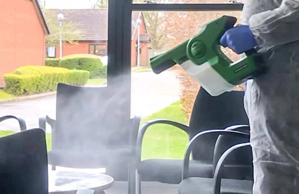 deep cleaning disinfection