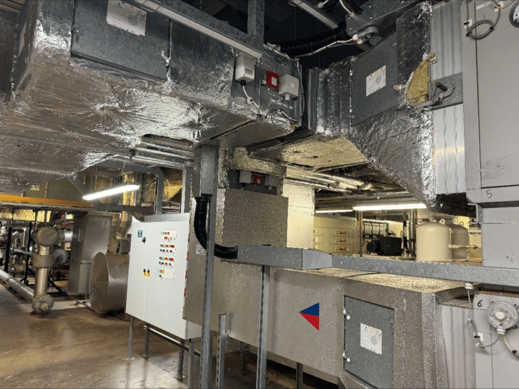 Duct Cleaning at Queens Hospital Burton